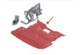 BMW SERIA 5 F10 2009-2017 MATERIAŁOWA OSŁONA SILNIKA 51757185113