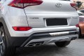 HYUNDAI TUCSON III TL 2015-2018 ATRAPA IMITACJA DODATKOWEGO WYDECHU ZAŚLEPKA ZDERZAKA DO DOKŁADKI 029239