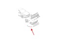 VW PASSAT B8 3G R-LINE HIGHLINE 2015-2019 PRZED FACELIFTINGIEM CHROMOWANA LISTWA PRZEDNIEGO ZDERZAKA PRAWA 3G08532542ZZ