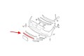 BMW SERIA 1 F20 2011-2015 PRZED FACELIFTINGIEM LISTWA DOKŁADKA PRZEDNIEGO ZDERZAKA 51117272573