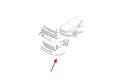 VW PASSAT B8 3G R-LINE HIGHLINE 2015-2019 PRZED FACELIFTINGIEM CHROMOWANA LISTWA PRZEDNIEGO ZDERZAKA LEWA 3G08532532ZZ