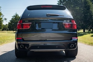 BMW X5 E70 2011-2013 PO FACELIFTINGU DOKŁADKA ZDERZAKA OSŁONA POD ZDERZAK TYLNY 51127227841 