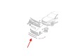 VW PASSAT B8 3G R-LINE HIGHLINE 2015-2019 PRZED FACELIFTINGIEM CHROMOWANA LISTWA PRZEDNIEGO ZDERZAKA ŚRODKOWA 3G08538352ZZ