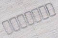JEEP RENEGADE I BU 2018-2022 PO FACELIFTINGU CHROMOWANE WKŁADKI GRILLA 6VQ42TZZAA