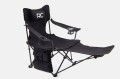 SKŁADANE KRZESŁO TURYSTYCZNE Z ORGANIZEREM CZARNE