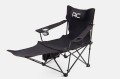 SKŁADANE KRZESŁO TURYSTYCZNE Z ORGANIZEREM CZARNE