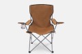 SKŁADANE KRZESŁO TURYSTYCZNE BRĄZOWE