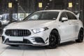 MERCEDES A-CLASS W177 2018+ LISTWA PRZEDNIEGO ZDERZAKA LEWA CZARNA A1778854303