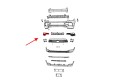 JEEP COMPASS II MP 2020+ PO FACELIFTINGU KRATKA PRZEDNIEGO ZDERZAKA ZAŚLEPKA HALOGENU PRAWA 6ZH32TZZAA