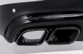 MERCEDES GLC C253 2019-2022 PO FACELIFTINGU DYFUZOR TYLNY POD PDC ZESTAW STYLIZUJĄCY NA AMG GLC63 S COUPE