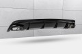 MERCEDES CLA C117 W117 2017-2019 AMG SEDAN PO FACELIFTINGU  DYFUZOR TYLNY