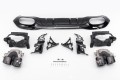 MERCEDES A-CLASS W177 2018-2023 HATCHBACK PRZED FACELIFTINGIEM DYFUZOR TYLNY ZESTAW STYLIZUJĄCY NA AMG A45