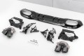 MERCEDES A-CLASS W177 2018-2023 HATCHBACK PRZED FACELIFTINGIEM DYFUZOR TYLNY ZESTAW STYLIZUJĄCY NA AMG A45