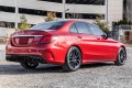 MERCEDES C-CLASS W205 2014-2021 DYFUZOR TYLNY Z PDC ZESTAW STYLIZUJĄCY NA AMG C43