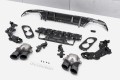 MERCEDES C-CLASS W205 2014-2021 DYFUZOR TYLNY Z PDC ZESTAW STYLIZUJĄCY NA AMG C43