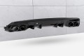MERCEDES C-CLASS W205 2014-2021 DYFUZOR TYLNY Z PDC ZESTAW STYLIZUJĄCY NA AMG C43
