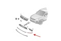 VOLKSWAGEN TOUAREG II 7P 2014-2018 PO FACELIFTINGU CHROMOWANA LISTWA PRZEDNIEGO ZDERZAKA LEWA 7P68532532ZZ