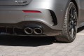MERCEDES A-CLASS W177 2018-2023 HATCHBACK PRZED FACELIFTINGIEM DYFUZOR TYLNY ZESTAW STYLIZUJĄCY NA AMG A45