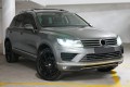 VOLKSWAGEN TOUAREG II 7P 2014-2018 PO FACELIFTINGU KRATKA PRZEDNIEGO ZDERZAKA LEWA 7P6853665B