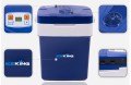 LODÓWKA TURYSTYCZNA IK-19-30L 32L Z FUNKCJĄ GRZANIA +65°C 12V USB WYŚWIETLACZ + GRATIS