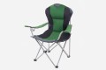 SKŁADANE KRZESŁO TURYSTYCZNE CZARNO-ZIELONE