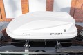 BOX DACHOWY BAGAŻNIK KUFER NA DACH 360L MODEL ROMA BIAŁY