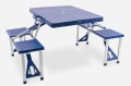 STOLIK TURYSTYCZNY Z SIEDZISKIEM SKŁADANY WALIZKA 85 x 65 CM