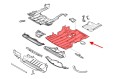 BMW SERIA 3 E92 2006-2013 OSŁONA DOLNA SILNIKA 51757129341