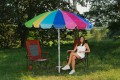 PARASOL PLAŻOWY OGRODOWY 225 cm