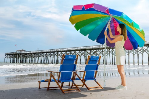 PARASOL PLAŻOWY OGRODOWY 225 cm
