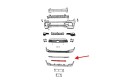 JEEP COMPASS II MP 2020+ PO FACELIFTINGU DOLNE WZMOCNIENIE PRZEDNIEGO ZDERZAKA 68467351AA