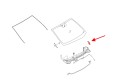 HYUNDAI ELANTRA V MD 2010-2015 OSŁONA POKRYWA ZAŚLEPKA PODSZYBIA LEWA 861533X000