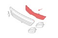 KIA RIO III UB 2014-2017 PO FACELIFTINGU GRILL PRZEDNI ATRAPA CHŁODNICY 863501W710