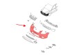 KIA RIO II JB 2009-2011 PO FACELIFTINGU ZDERZAK PRZEDNI 865111G600