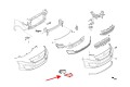 KIA CEED II JD 2012-2015 PRZED FACELIFTINGIEM RAMKA LAMPY PRZECIWMGIELNEJ PRZEDNIA PRAWA 86564A2000