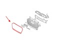AUDI RS3 8VA 2017-2020 PO FACELIFTINGU CZARNA RAMKA GRILLA 8V5853651R