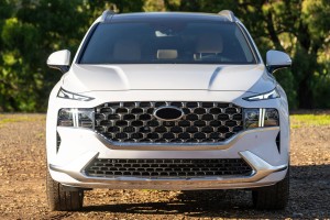 HYUNDAI SANTA FE IV TM 2020-2024 PO FACELIFTINGU ZDERZAK PRZEDNI GÓRNY 86511S1500 