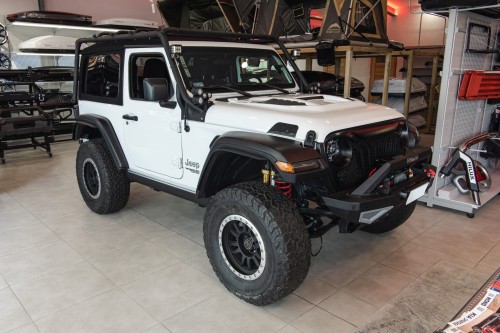 JEEP WRANGLER JL 2018+ DODATKOWE POSZERZENIA NADKOLI 5 CM