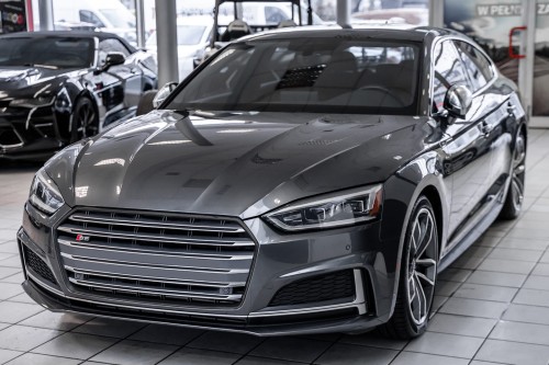 AUDI A5 / S5 B9 2017-2019 PRZED FACELIFTINGIEM RAMKA GRILLA CZARNA 8W6853651R