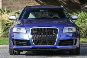 AUDI RS6 C6 4F 2008-2011 PO FACELIFTINGU RAMKA GRILLA CHROMOWANA 4F0853651