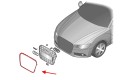 AUDI A6 / S6 C7 4G 2011-2015 PRZED FACELIFTINGIEM RAMKA GRILLA CHROMOWANA 4G0853651AT