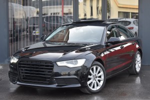 AUDI A6 / S6 C7 4G 2011-2015 PRZED FACELIFTINGIEM RAMKA GRILLA CZARNA 4G0853651A