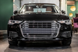 AUDI A6 / S6 C8 4K 2018-2025 RAMKA GRILLA CHROMOWANA 4K0853651F