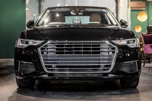 AUDI A6 / S6 C8 4K 2018-2025 RAMKA GRILLA CHROMOWANA 4K0853651F