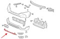 HONDA CR-V V 2018-2019 PRZED FACELIFTINGIEM SPOILER PRZEDNIEGO ZDERZAKA 71110TLAA00