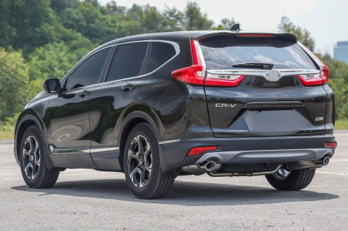 HONDA CR-V V 2018-2023 LISTWA TYLNEGO LEWEGO BŁOTNIKA CZĘŚĆ TYLNA 74452TMET01