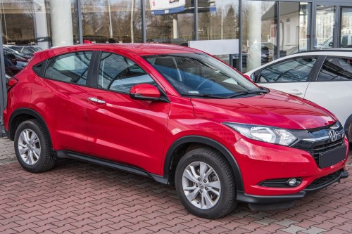 HONDA HR-V II RU 2015-2018 PRZED FACELIFTINGIEM LISTWA BŁOTNIKA PRZEDNIA PRAWA 74107T7WA01