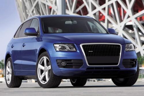 AUDI Q5 8R 2008-2012 PRZED FACELIFTINGIEM CHROMOWANA RAMKA GRILLA 8R0853651AB