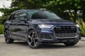 AUDI Q7 / SQ7 4M 2020+ PO FACELIFTINGU SREBRNA SATYNOWA RAMKA GRILLA 4M0853651AJ