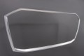 AUDI Q7 / SQ7 4M 2020+ PO FACELIFTINGU SREBRNA SATYNOWA RAMKA GRILLA 4M0853651AJ
